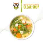 mixed vegetable clear soup