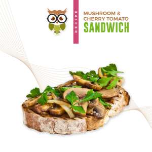 mushroom sandwich