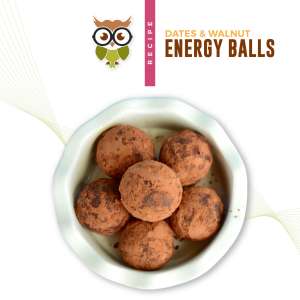 Dates and Walnut Energy Balls Recipe