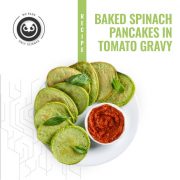 Baked Spinach Pancakes